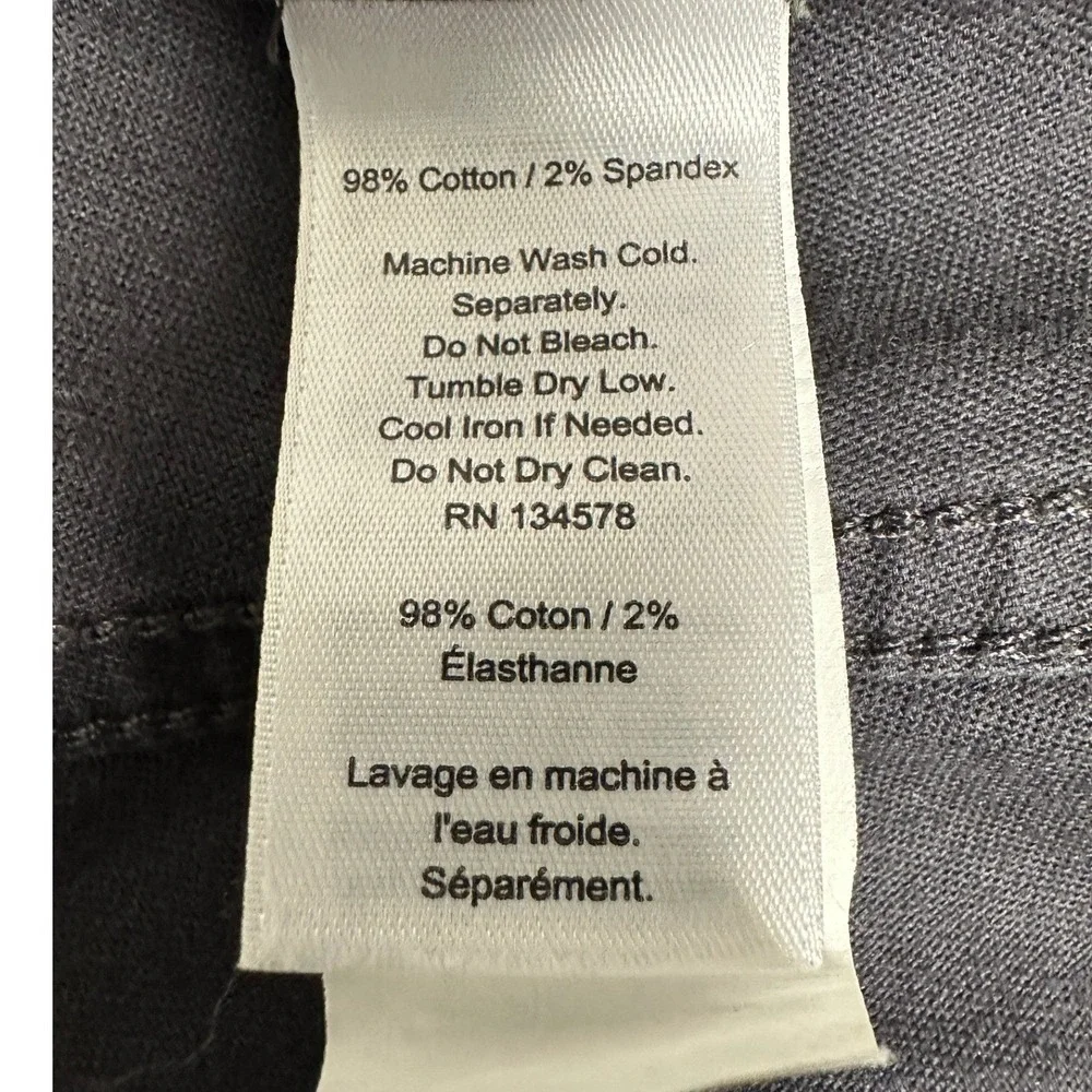 Vineyard Vines Pants Mens 36X30 Grey Straight Leg 5-Pocket Khakis Chino Stretch